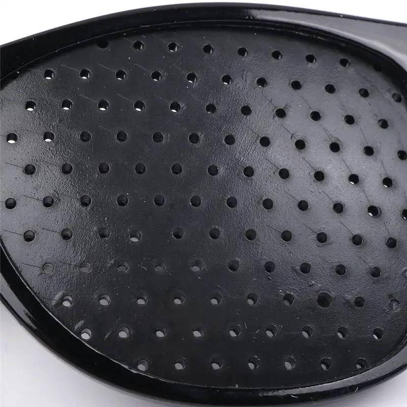 Новое поступление черные Зрение Улучшение Уход За Зрением Пинхол очки унисекс