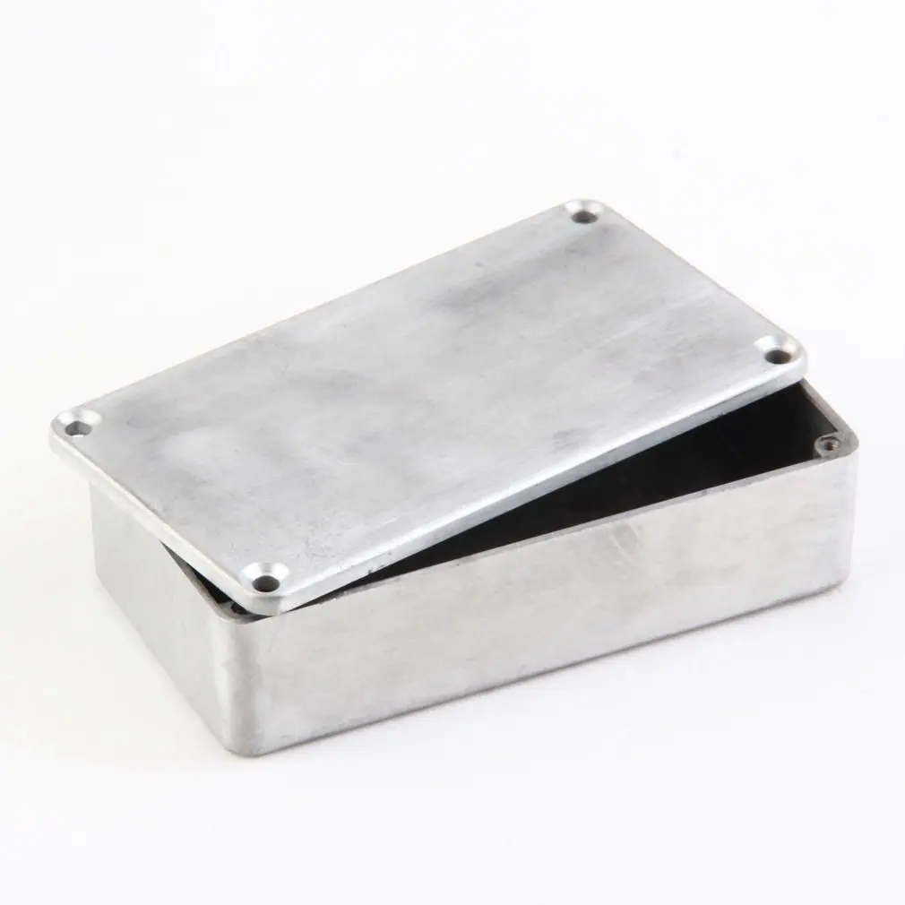 

TSAI 1PCS Style Aluminum Stomp Box Effects Pedal 1590A/1590B Enclosure FOR Guitar Instrument Cases Storage for Guitarra player