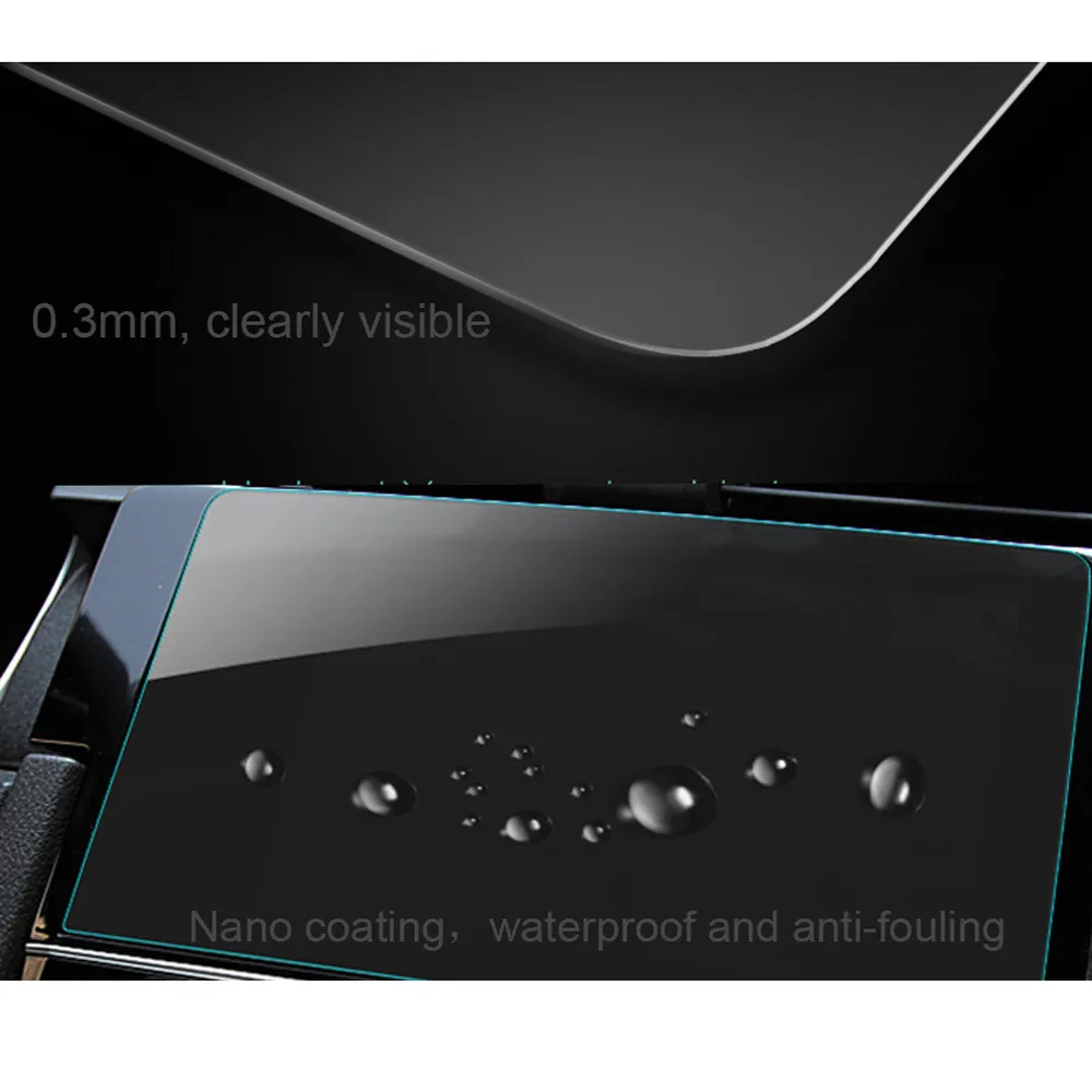 Замена автомобиля gps 8 дюймов навигации экран протектор Закаленное стекло