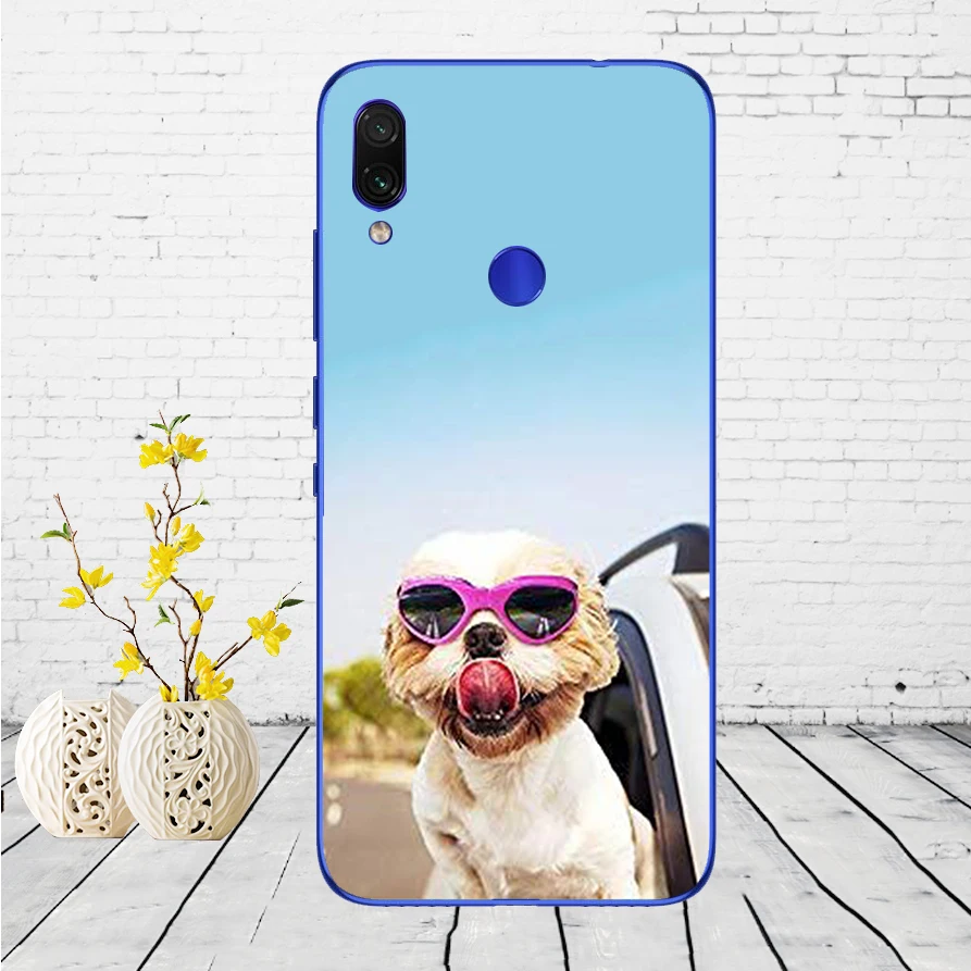 C22 Чехол для Xiaomi Redmi Note 7, силиконовый чехол для Xiaomi Redmi Note 7, задняя крышка, чехол для Redmi Note 7, чехол для телефона - Цвет: C22