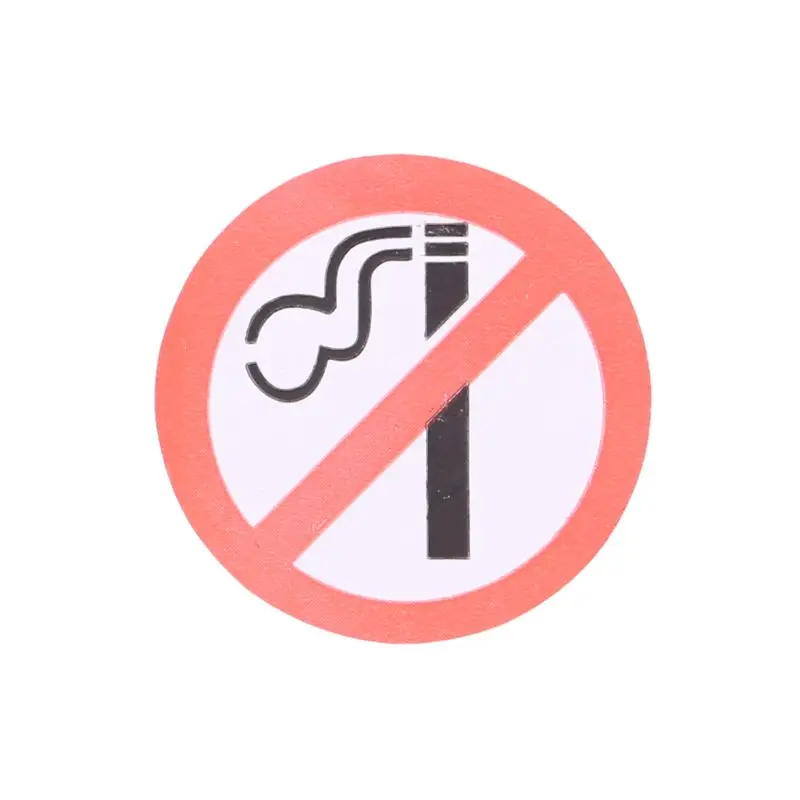 500 шт. 1 дюйм без предупреждения о блокиете курения клейкие этикетки рулон с