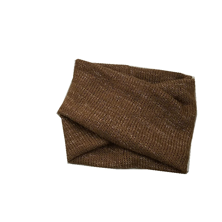 2020 Новейшая модная Зимняя шерстяная теплая повязка на голову волосы &quotтюрбан&quot