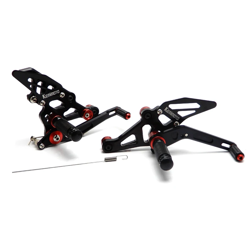 

Задние комплекты для Yamaha MT-07 MT07 мотоциклетные запчасти регулируемый задний комплект Rearsets Подножка для YAMAHA MT-07 FZ-07 FZ 07 2014-2016