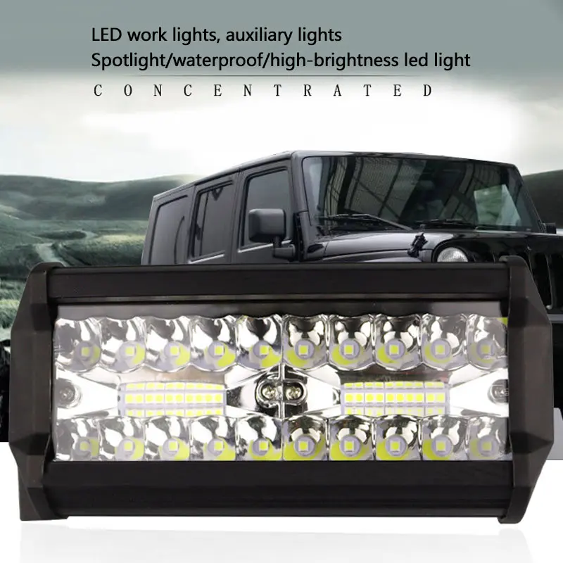 12 В 24 двойная борьсветодиодный светодиодные рабочие огни для бездорожья