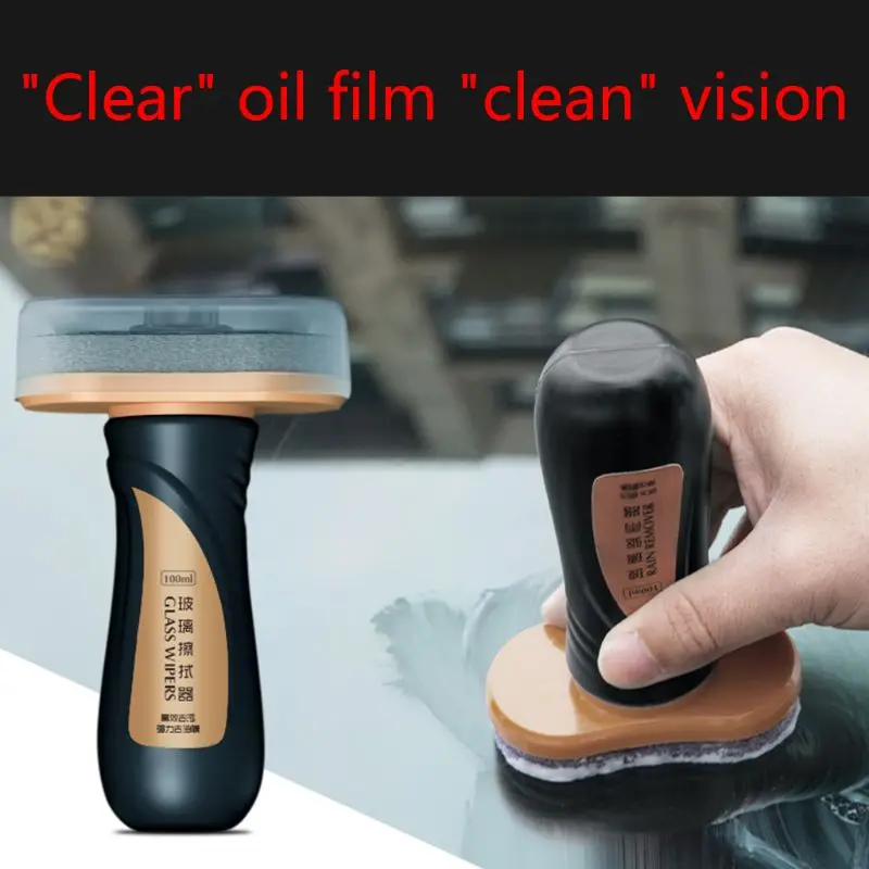

P82B 100ml Car Glass Oil Film Remover Cleaner Auto Windshield Cleaning Agent Auto Clean Driving Vision Protector Car Wash