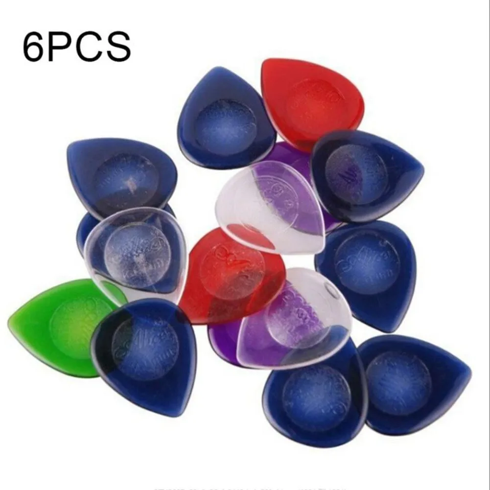 

6pcs Alice Stubby Guitar Picks Plectrums Small Stubbies 1mm 2mm 3mm High Grade Acrylic Electric Guitar Pick Parts Accessories