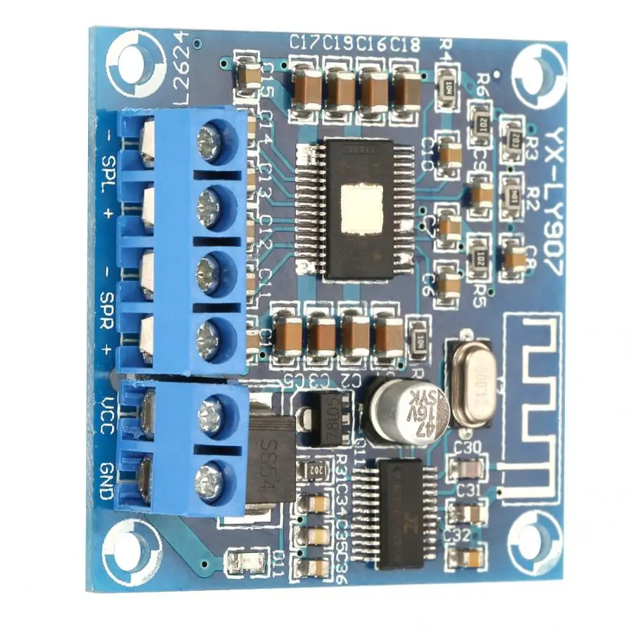 DC12-24V TPA3166D2 Bluetooth аудио усилитель мощности плата 50WX2 двухканальный стерео военный