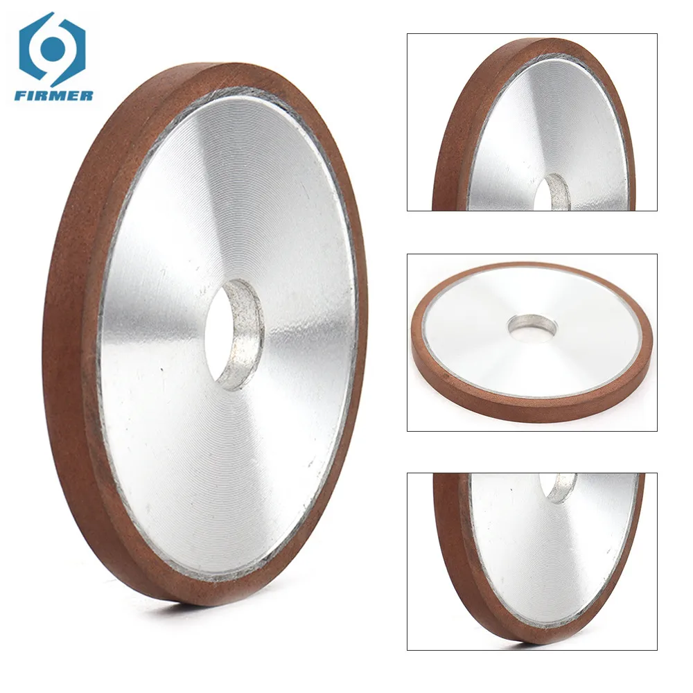 

4 inch Diamond Grinding Disc Sharpening Parallel Diamond Grinding Wheel for Tungsten Steel Milling Tool Carbide Metal 100mm 1Pc