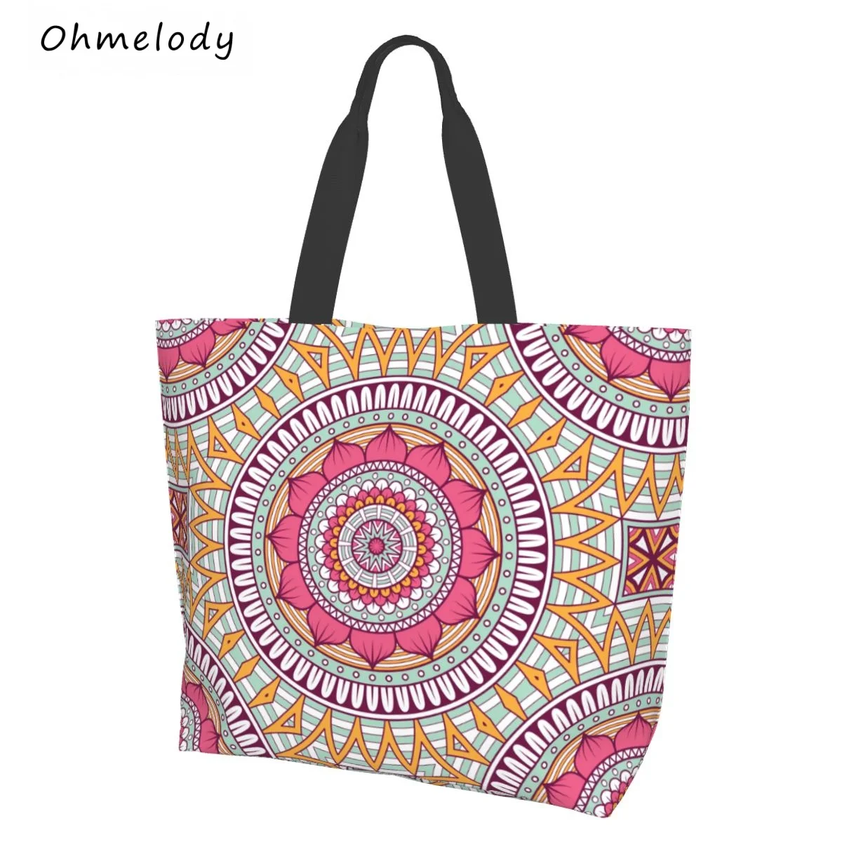 

Mandala Women's Large Tote Handbags Lightweight Shoulder Bag Ladies Shopping Bags Summer Beach Bags Travelling Totes