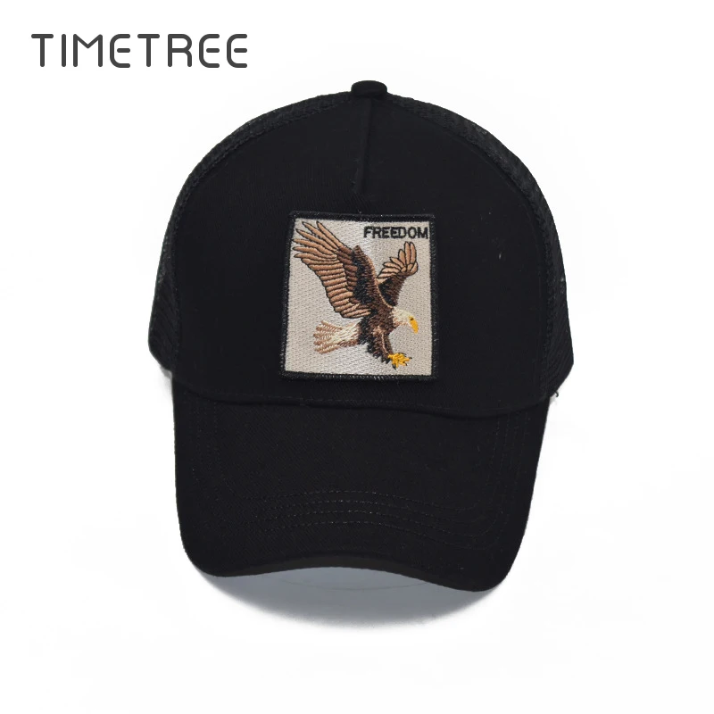 Бейсбольная Кепка унисекс с вышитыми животными милая Бейсболка для мужчин и
