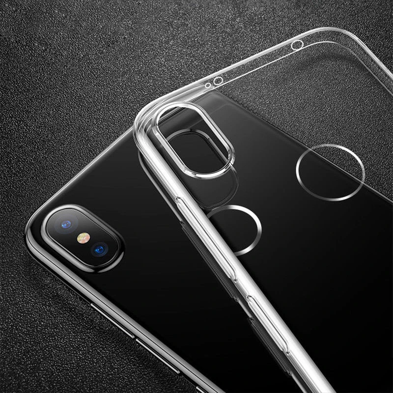360 прозрачные силиконовые чехлы для мобильных телефонов Xiaomi Redmi 6/6A/Pro мягкие