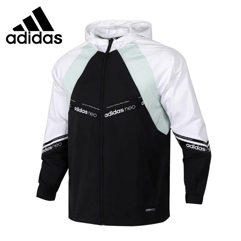 Новое поступление оригинальная Мужская куртка с капюшоном Adidas NEO M SS WB спортивная