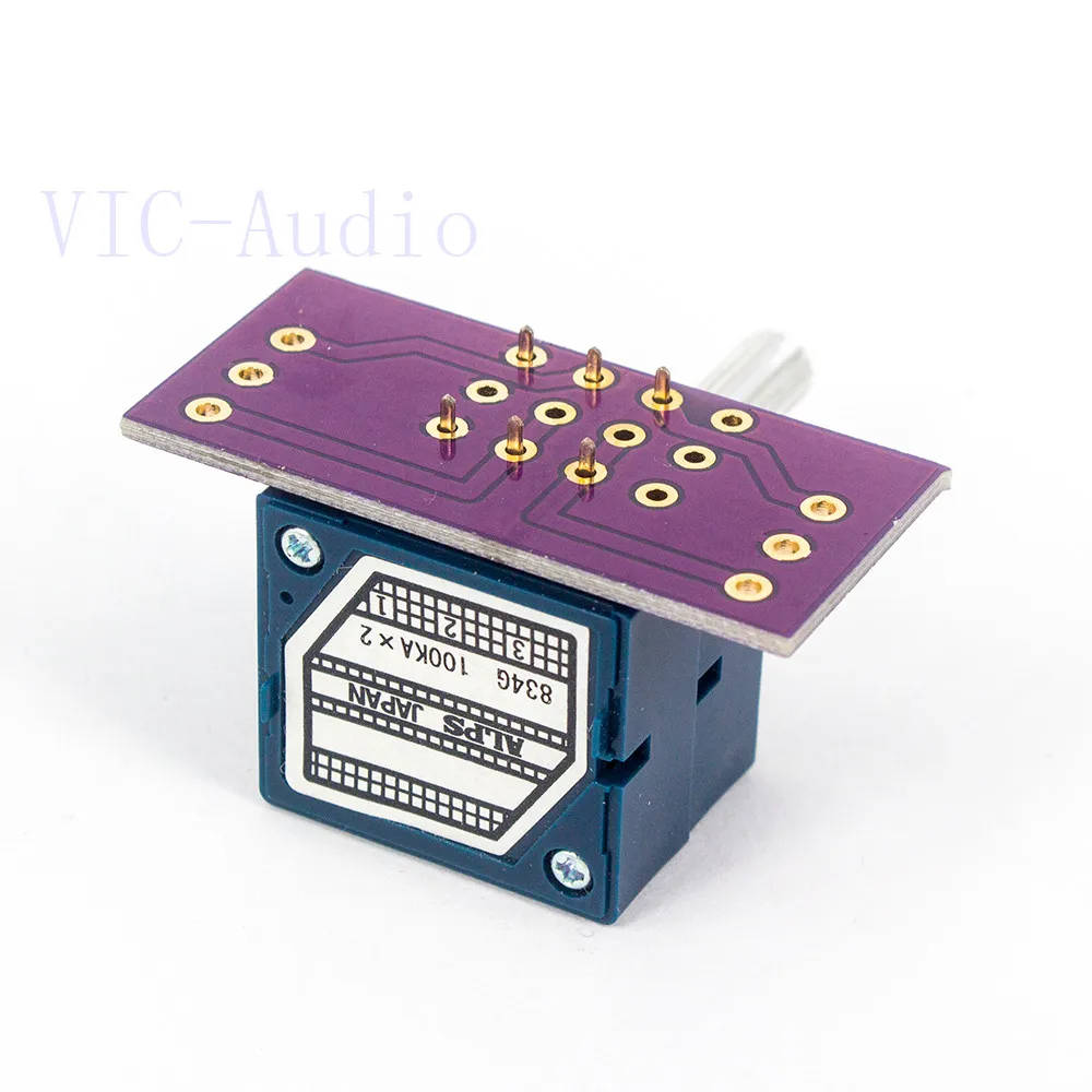 1 шт. Японский потенциометр ALPS RK27 громкость запись стерео 2 клавиши двойной 10K 20K 50K