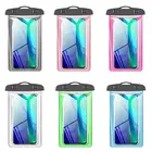 Универсальный прозрачный мобильный телефон сухой мешок Водонепроницаемый ПВХ чехол для сотового телефона для плавания и дайвинга водные виды спорта чехол для телефона сумка