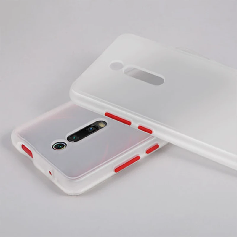 Роскошный ударопрочный Матовый Прозрачный чехол для телефона etui. Чехол. Чехол