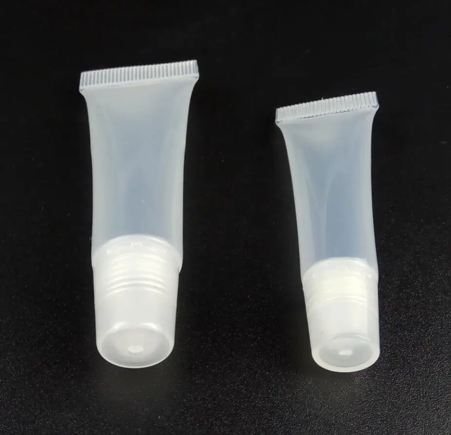 8 мл 10 15 Прозрачный Мягкий Тюбик блеск для губ/цветной крем-гель масло эссенция