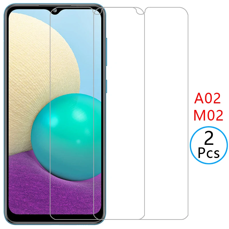 

protective glass for samsung a02 m02 screen protector tempered glas on galaxy m a 02 02a 02m safety film samsun samsumg sansung