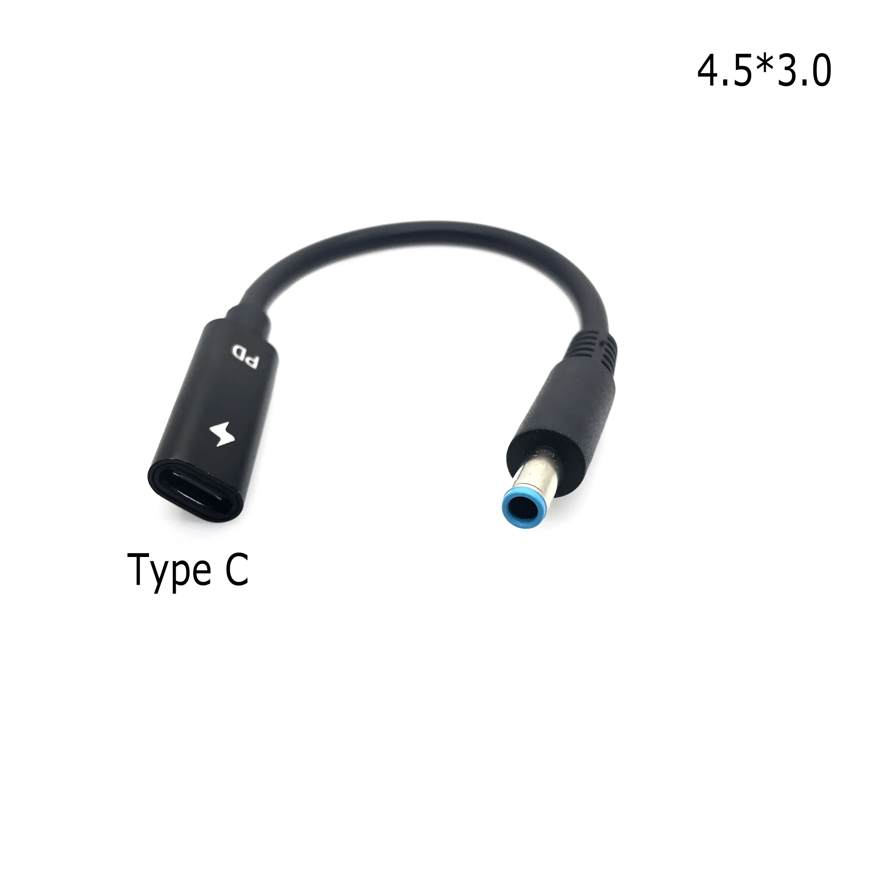 USB 3 1 Тип C гнездо к DC 4 5*3 0 для Dell Hp адаптер питания зарядное устройство PD эмулятор