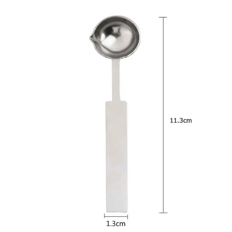 Воскоплав для сургуча в стиле ретро ложка воска с деревянной ручкой