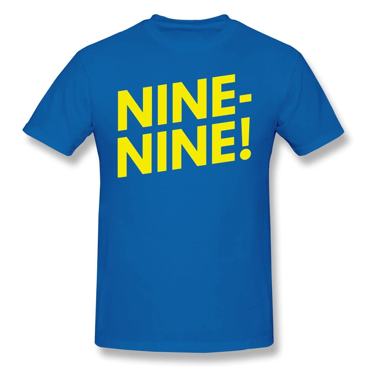 

Brooklyn Nine Nine Comedy Crime Drama T-Shirts for Men Nine Nine Funny Crewneck Cotton T Shirt 2020