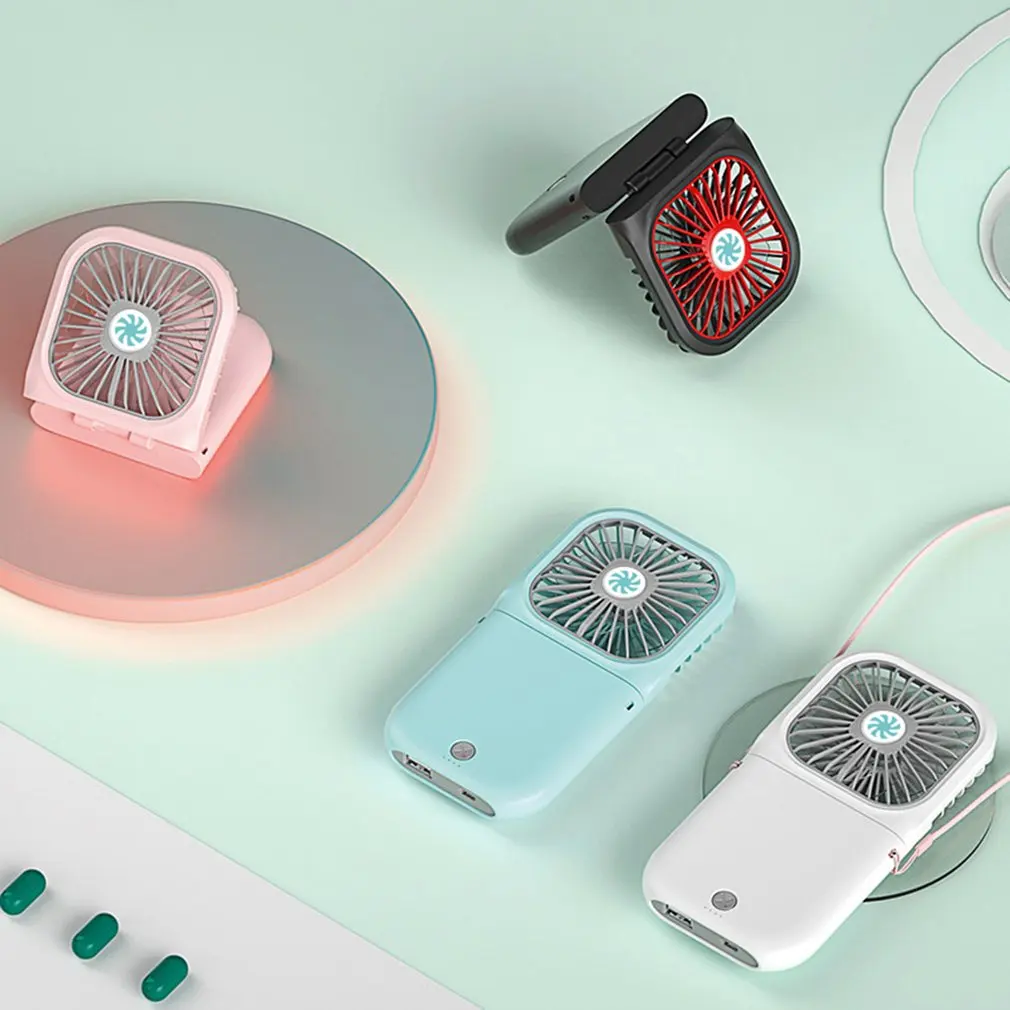 

Portable Mini Fan Handheld Fan Home Office Desk Speed Adjustable USB Rechargeable Fan Air Cooler Outdoor Travel