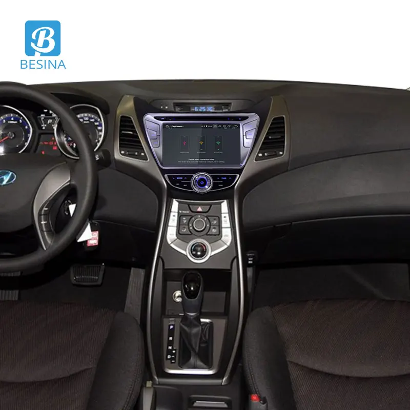 Автомобильный DVD-плеер Besina Android 10 0 для HYUNDAI ELANTRA/i35/AVANTE 2010 2011 2012 2013 GPS стерео