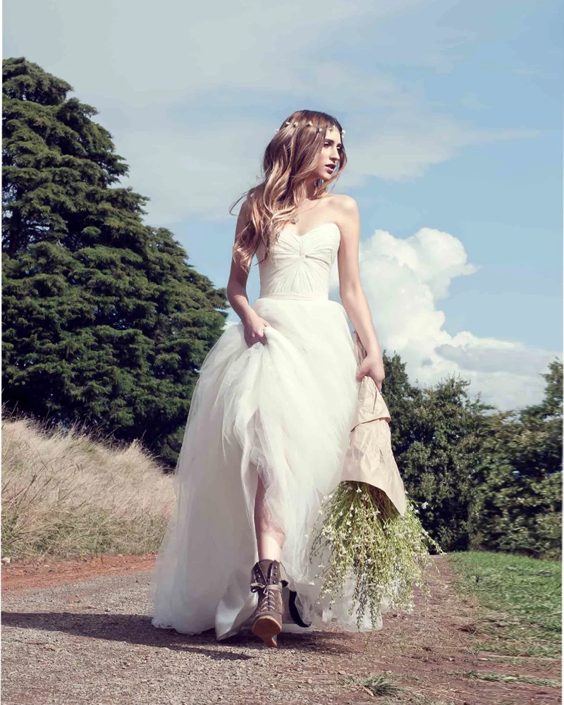 

Vestidos De Novia 2016 Sexy A Line Hippie Wedding Dresses Simple Wedding Dress 2014 Bridal Bride Gown Casamento