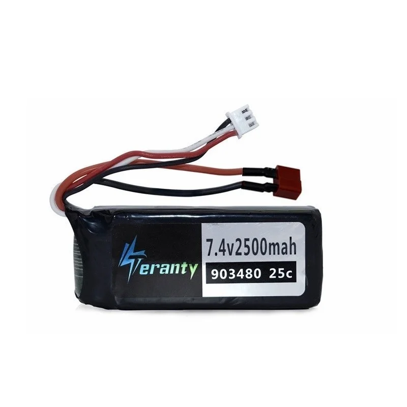 

7.4v 2500mAh 2s Lipo battery for Syma X8C X8W X8G X8 RC Drones Quadcopter Spare Parts 903480 7.4v Battery for 12428 12423 RC Car