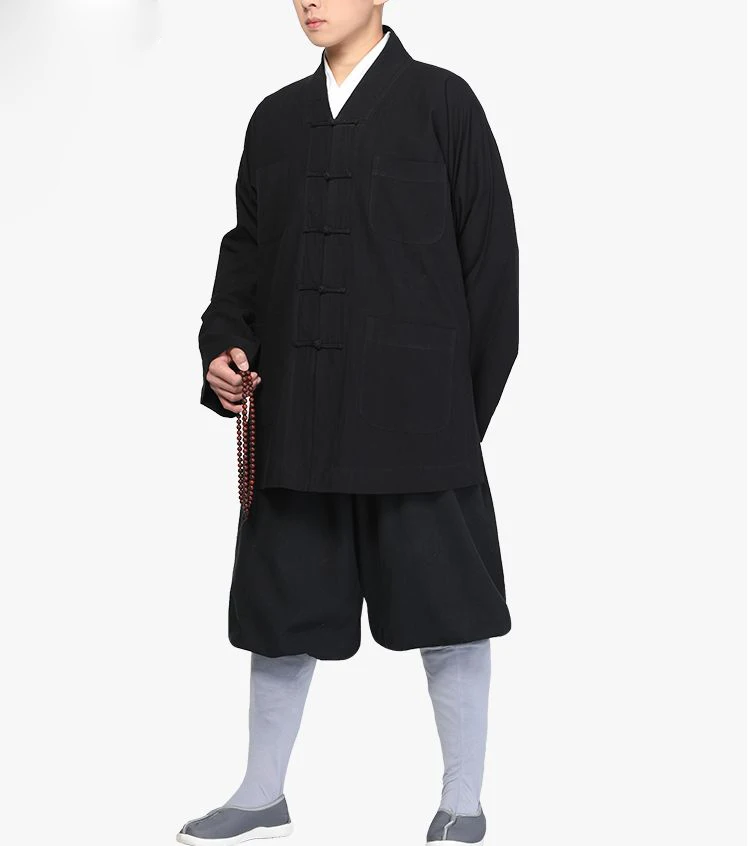 Унисекс 100% хлопок высокое качество раньше модная одежда с монхами shaolin униформа