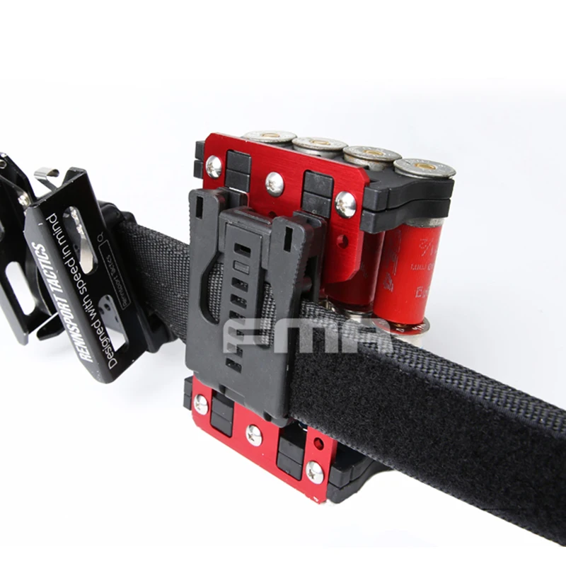 Держатель для гильз FMA IPSC Shooting Shotshell Carrier Holder 8Q Blue Black для USPSA IDPA охоты с фиксированной петлей на поясе 1070.