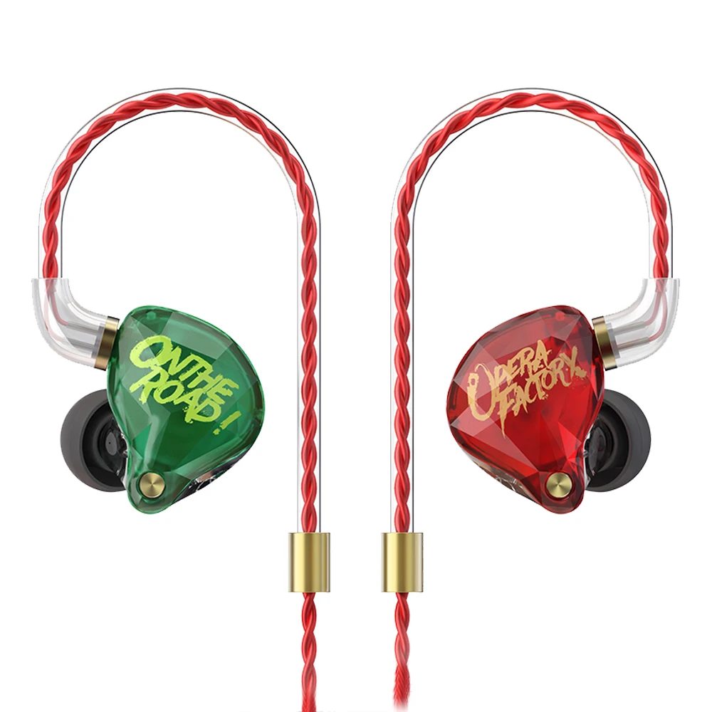 Operafactory проводные наушники 2Pin 3 5 мм затычка для ушей DJ монитор наушников Аудио