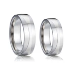 Мужское кольцо из серебра 925 пробы, с титановым покрытием, 7 мм