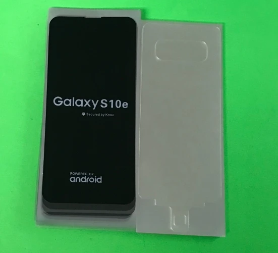 100 шт заводская Защитная пленка для переднего ЖК-экрана samsung Galaxy Note 8 9 10 S8 S8+ S9 S9+ S10E S10 Plus