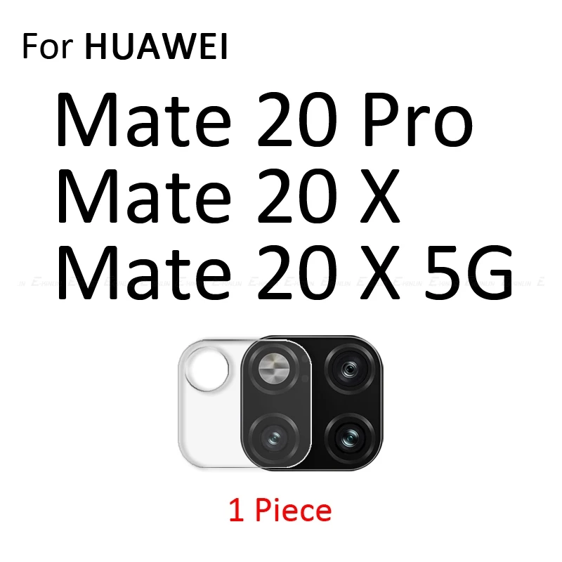 Задняя камера объектив для HuaWei Honor View mate 30 20X5G 10 P30 P20 Pro Lite 8X Nova 3 Защитная пленка для экрана - Цвет: For Mate 20 Pro