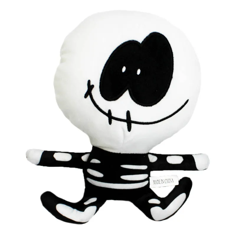 

2pcs/Set Friday Night Funkin Plush Toys Spooky Month Skid And Pump Boyfriend Whitty Monster Stuffed Doll Halloween Gift Kids