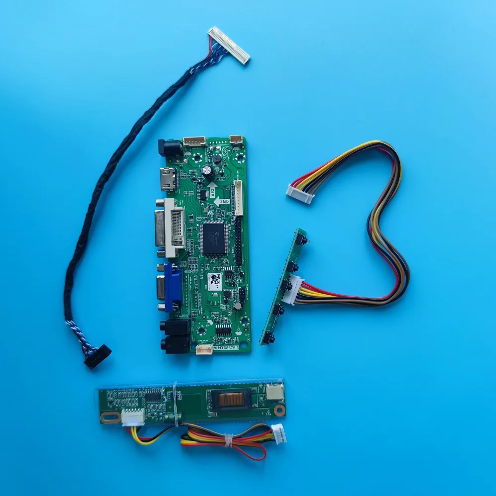 

Для QD15TL02 Rev.06 30pin LVDS LCD DVI 1280X800 15,4 "панель экрана VGA HDMI-совместимая плата контроллера комплект монитора 1 лампа