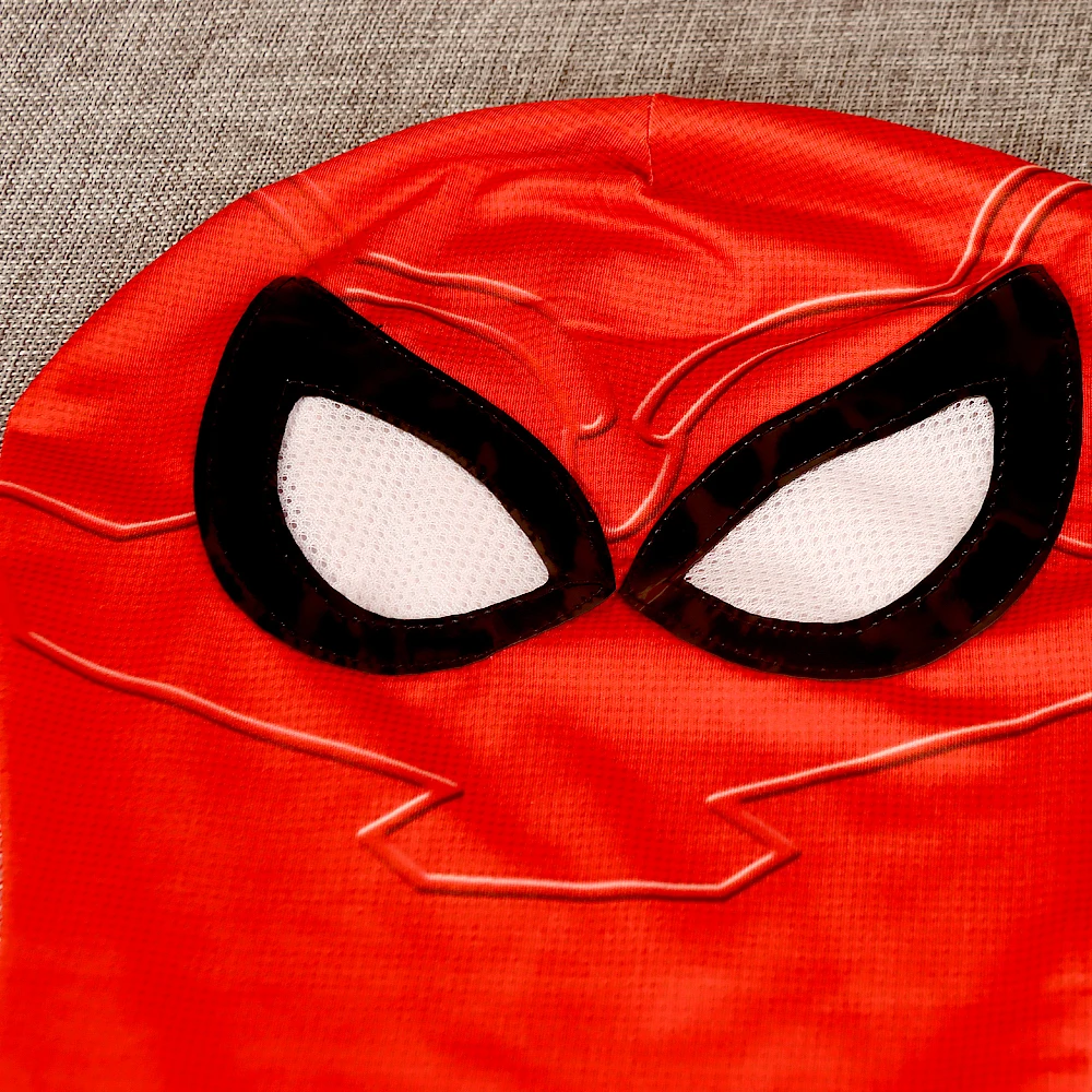 Костюм красный костюм паука и мужчин для детей одежда сна костюмы зентай