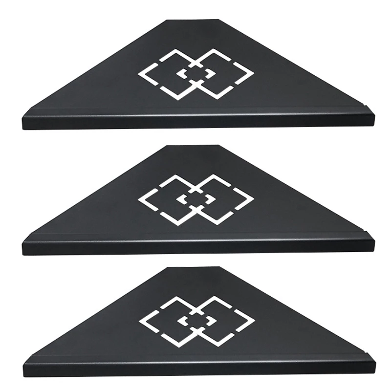 

Bathroom Shelves Black Stainless Steel 304 Wall Bathroom Shower Shampoo Rack Bathroom Accessories Shelves X3