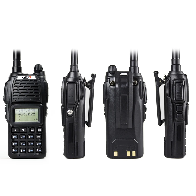 Двухдиапазонная портативная рация KSUN UV68D UV 136 174 и 400 470 МГц 8 Вт UHF VHF двухсторонняя