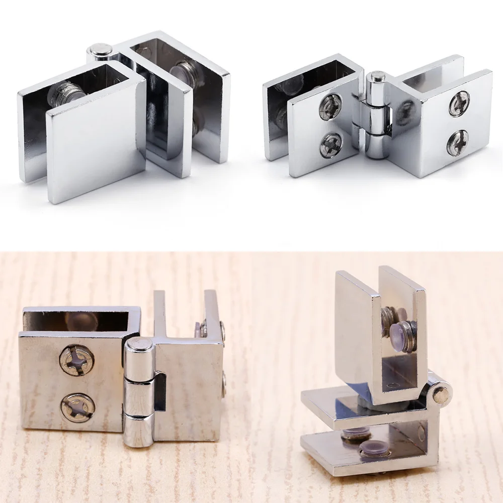 Комплект дверных петель шкафа из цинкового сплава с двойным зажимом 4 шт. набор