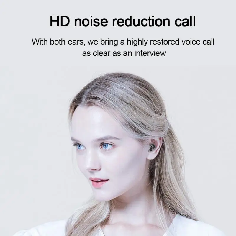 Горячие B9 TWS Bluetooth 5 0 беспроводные наушники 8D HIFI динамические спортивные видео