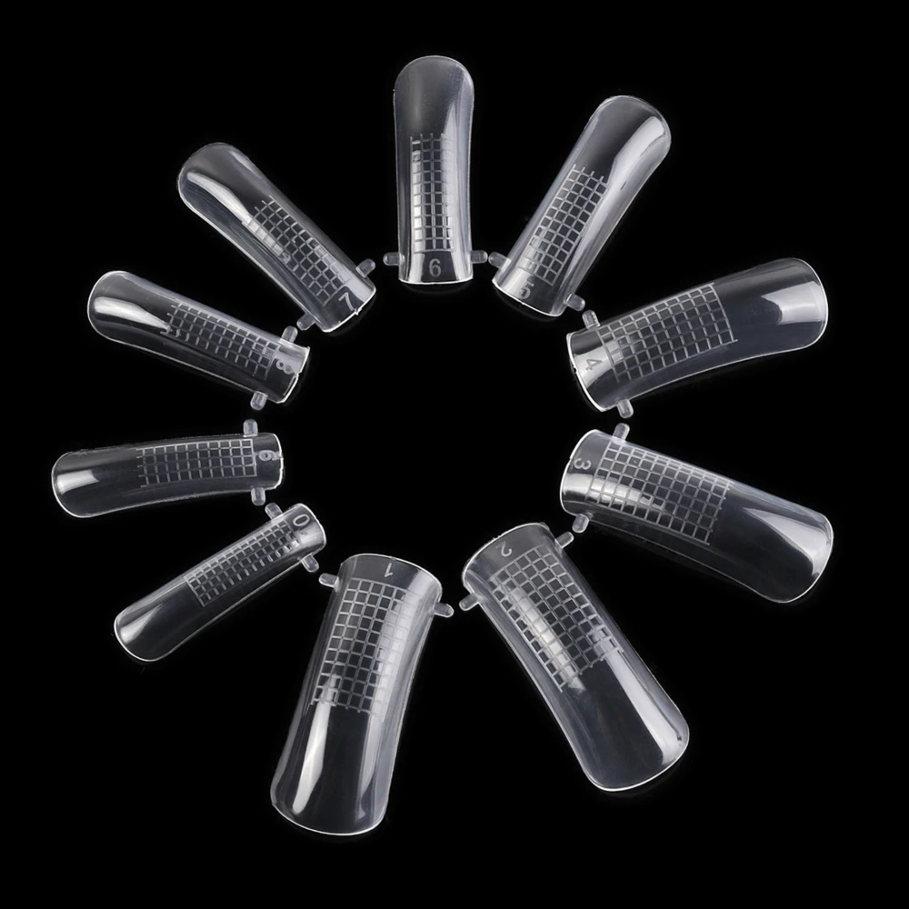 

Fake Nails 20/100 pcs Clear False Nails Fake Tips Artificial Full Cover Acrylic False Fake Nails for Finger Extension Nail Forms