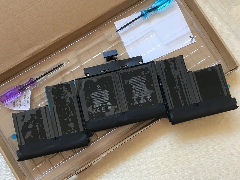 Оригинальный аккумулятор SupStone A1618 для Apple MacBook Pro 15 дюймов Retina A1398 2015 год 020 00079 MJLQ2LL/A
