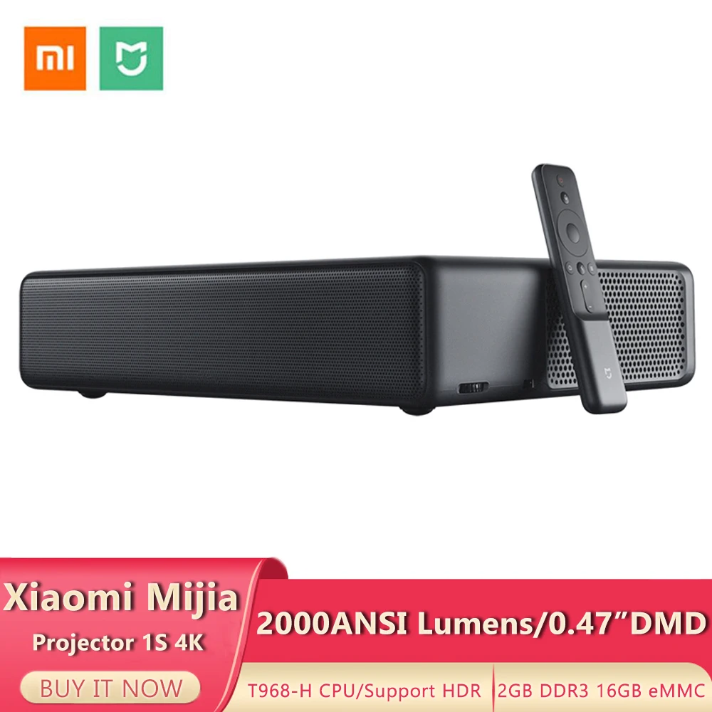 Лазерный проектор Xiaomi Mijia 1S 4K TV 