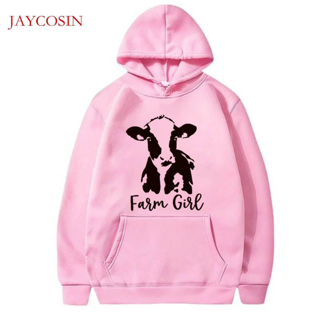 JAYCOSIN винтажные свитшоты женские с капюшоном длинным рукавом Harajuku рубашки