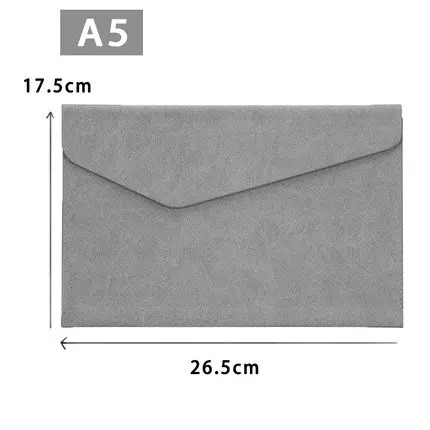 No Hand Strap Модная цветная кожаная папка А5 А4, Сумка для документов, Офисная папка, органайзер для документов с ремешком - Цвет: No Hand Strap