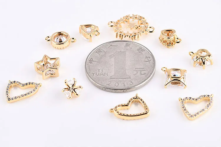 Ювелирные изделия сделай сам подвеска из натурального золота с медным покрытием