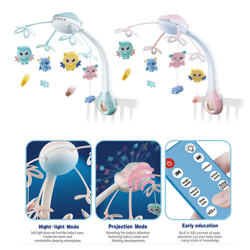 Детские игрушки музыкальный погремушка для кровати мобиль кроватки подвесные