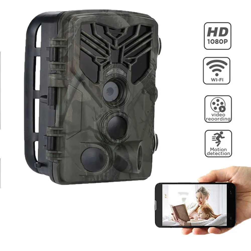Охотничья камера с дистанционным управлением Wi Fi 20 МП 1080P|Камеры для охоты| |