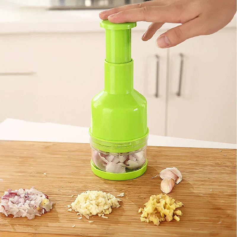 Полуавтоматическая кухонная овощерезка из нержавеющей стали измельчитель лука